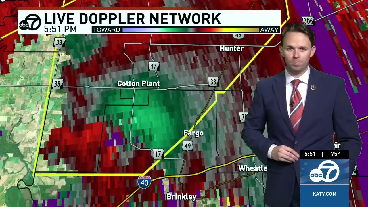 Severe Weather Hits Arkansas (Coverage 4/2/25 at 5:30pm)