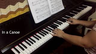 17  In a Canoe, Michael Aaron, Piano Course, Grade One