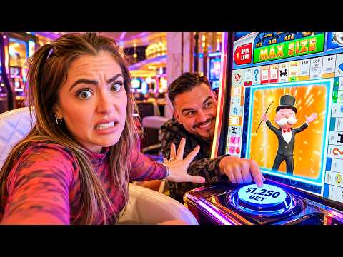 I Told Him "DON'T BET $1,250/Spin" As He REFUSED After We WON MASSIVE!