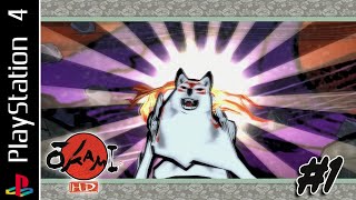 Okami HD (PS4) | Episode 1 - Amaterasu And The Bug | 100% - Platinum