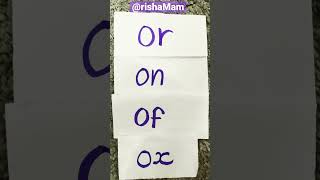 Two Letter Words With O