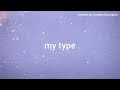 Saweetie - My Type (Lyrics Video)