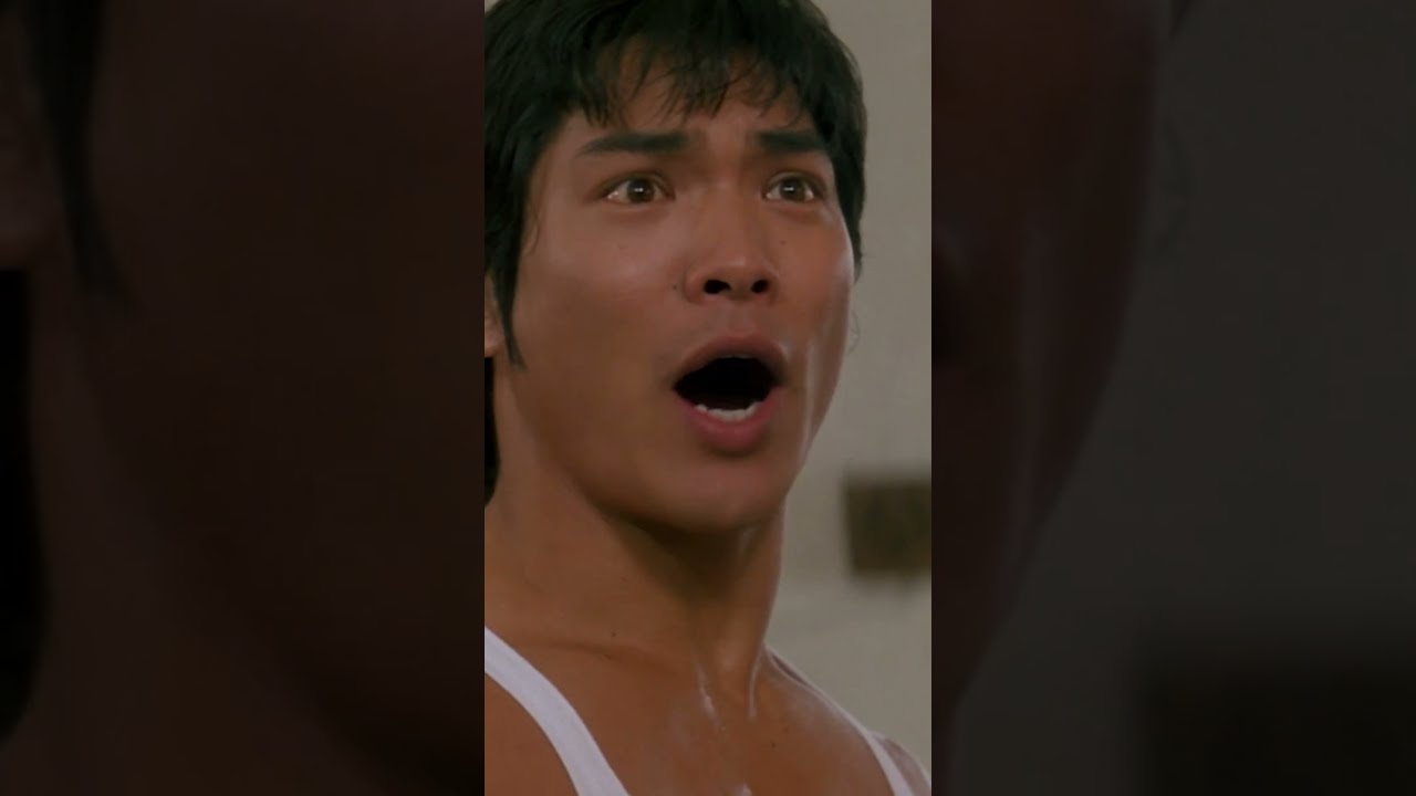 Bruce Lee Vs 4 Guys Dragon Shorts
