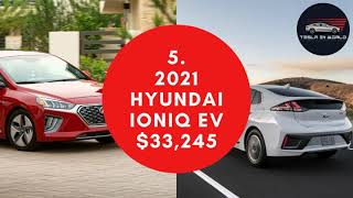 Top 10 Cheapest and Best Electric Cars to buy in 2021 | Tesla EV World