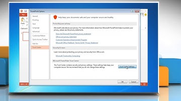 How to disable Protected View in Microsoft® PowerPoint 2013 in Windows® 7