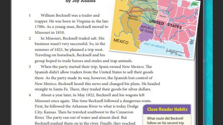 William Becknell and the Santa Fe Trail