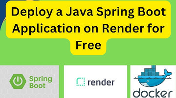 Hoe u GRATIS een Spring Boot Java-applicatie op Render implementeert || Gratis Spring-boot app-ho...