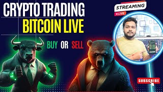 BTC Live | Bitcoin Live Trading In Hindi | Bitcoin Live Scalp Trading | 21 Dec | Crypto Trading Live