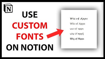 How to Use Custom Fonts in Notion