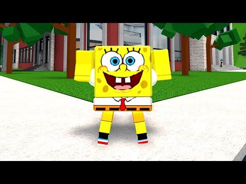 How To Be Spongebob In Robloxian Highschool Youtube