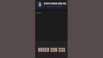 ¿Sabes como hacer este efecto de hover con CSS? En menos de 1 minuto #shorts