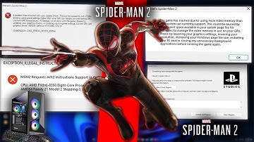 How to Fix Spiderman 2 Errors | Fix Crashing, Insufficient VRAM Requirement & Black Screen Errors!