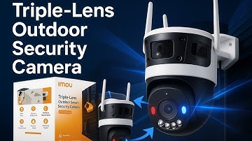 IMOU Triple Lens CCTV Camera 🔥 Unboxing & Full Setup | 360° AI Smart Security Review