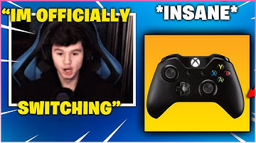 BUGHA *FREAKS* OUT After Playing On CONTROLLER For The First Time In Fortnite Chapter 2!