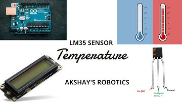 LM35 Temperature Sensor | Working Principle | Projects | Arduino | Akshay