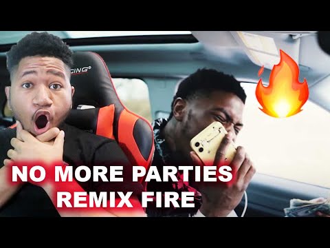 Reese Youngn - No More Parties Remix Official Video Shot By Treeburke | Reaction