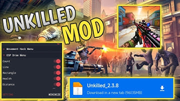 Download Unkilled Mod Menu Full Fiture Latest Version | Unlimited Ammo | Esp | High Damage