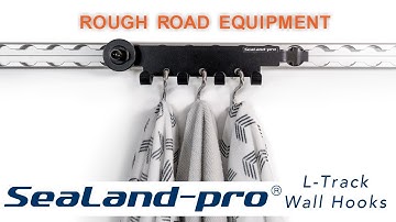 Say Goodbye to Clutter in your van or Expedition Vehicle with this Ingenious Hook Bar by SeaLand Pro