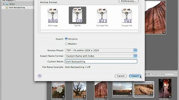 Aperture to Archive: Image Compression Plug-in