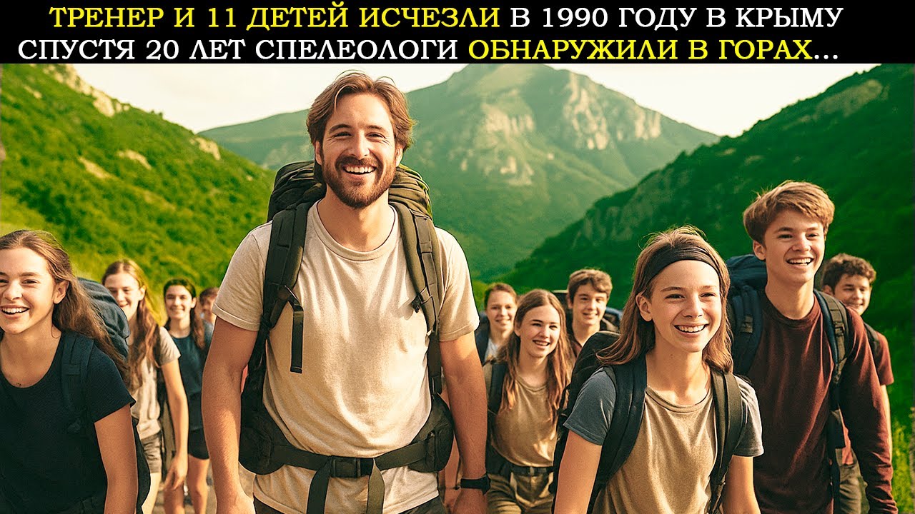 Тренер и 11 Детей Пропали в Горах Крыма в 1990 Году. Спустя 20 Лет Спелеологи Обнаружили Это...