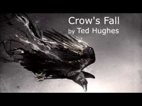 Image result for images of ted hughes poem crow falls