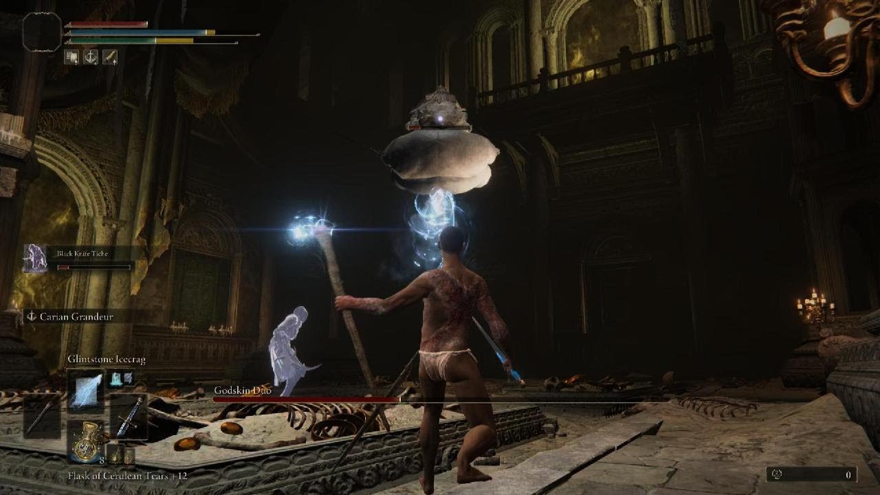 ELDEN RING Fresh Start Miracle Mage Destroys Godskin Duo YouTube