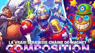 DEMO DE LA VRAIE COMPO CHAINE DE MAGNET | Maverick Hearthstone Battlegrounds