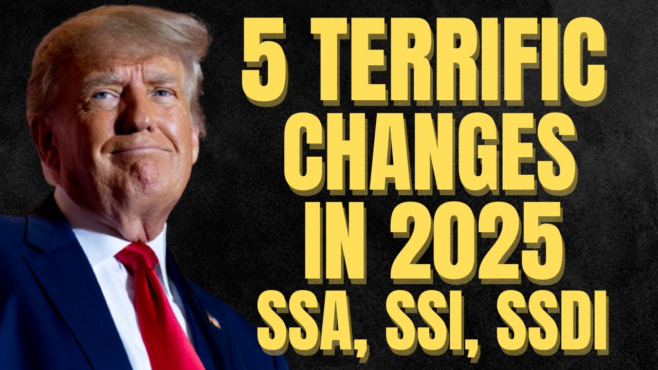 5 GREAT Changes For Social Security in 2025 | SSA, SSI, SSDI Payments ...