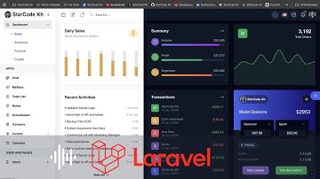 Laravel Admin Template Pro – Moderne Bootstrap 5 Dashboard-gebruikersinterface