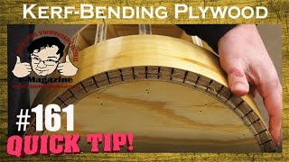 How to bend a piece of 3/4inch plywood