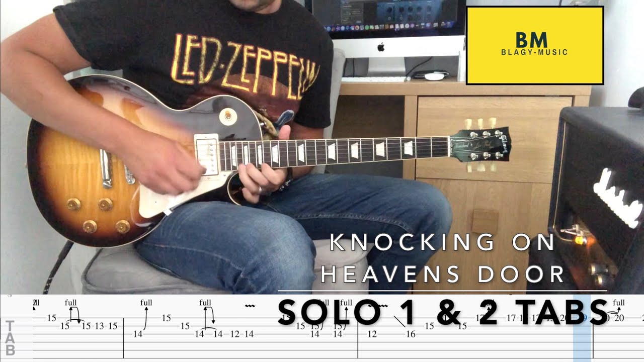 Knocking On Heavens Door Solo Tabs