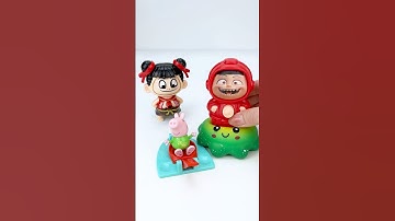 Satisfying Unboxing and Review Nezha Cute Fun ASMR Video #toys #shorts