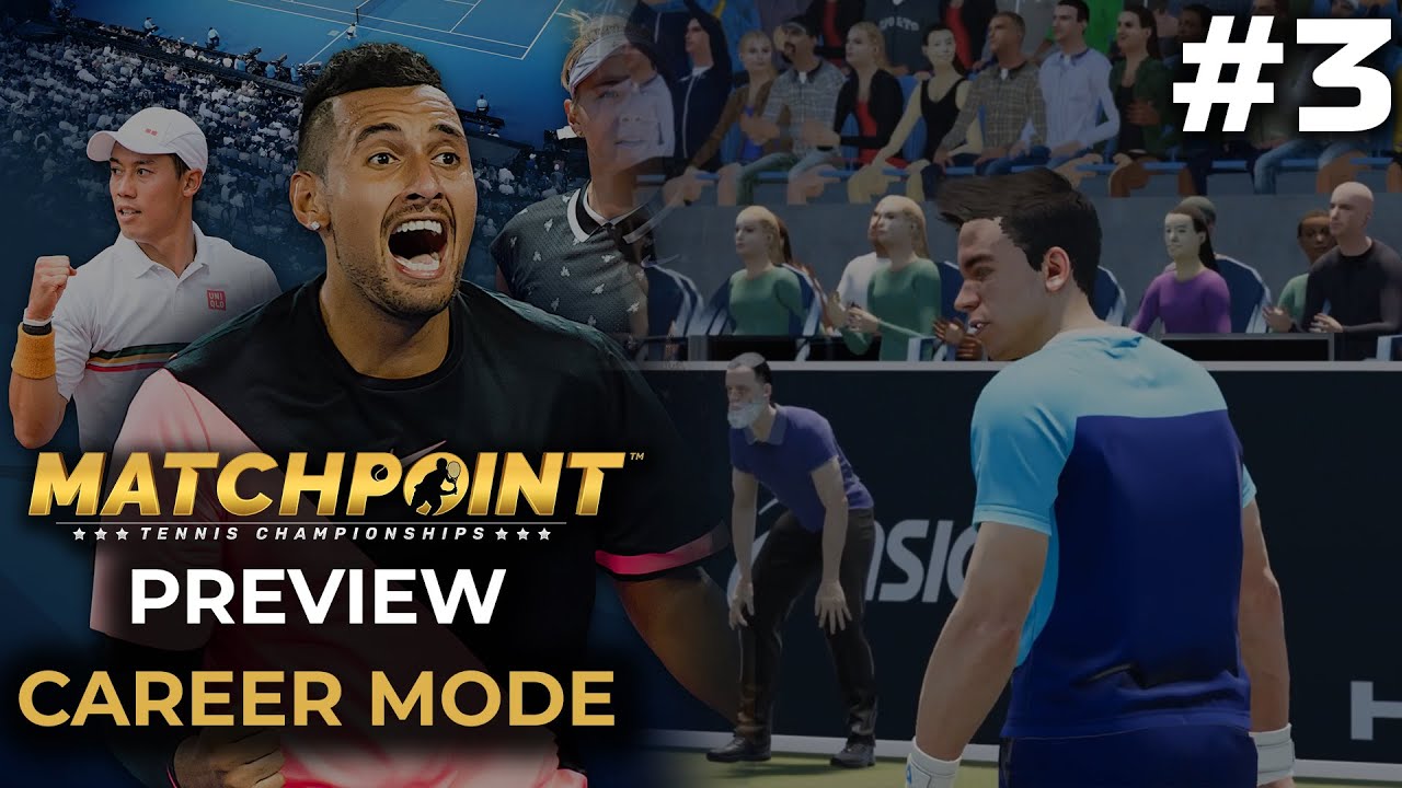 SEMI FINALS Matchpoint Tennis Championships PREVIEW Career Mode 3