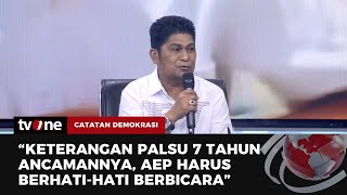 Tanggapan Pengacara Pegi soal Kesaksian Aep yang Tidak Konsisten | Catatan Demokrasi tvOne