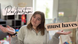 My Postpartum Essentials // Giving Birth in Germany // Military Wife Life in Germany