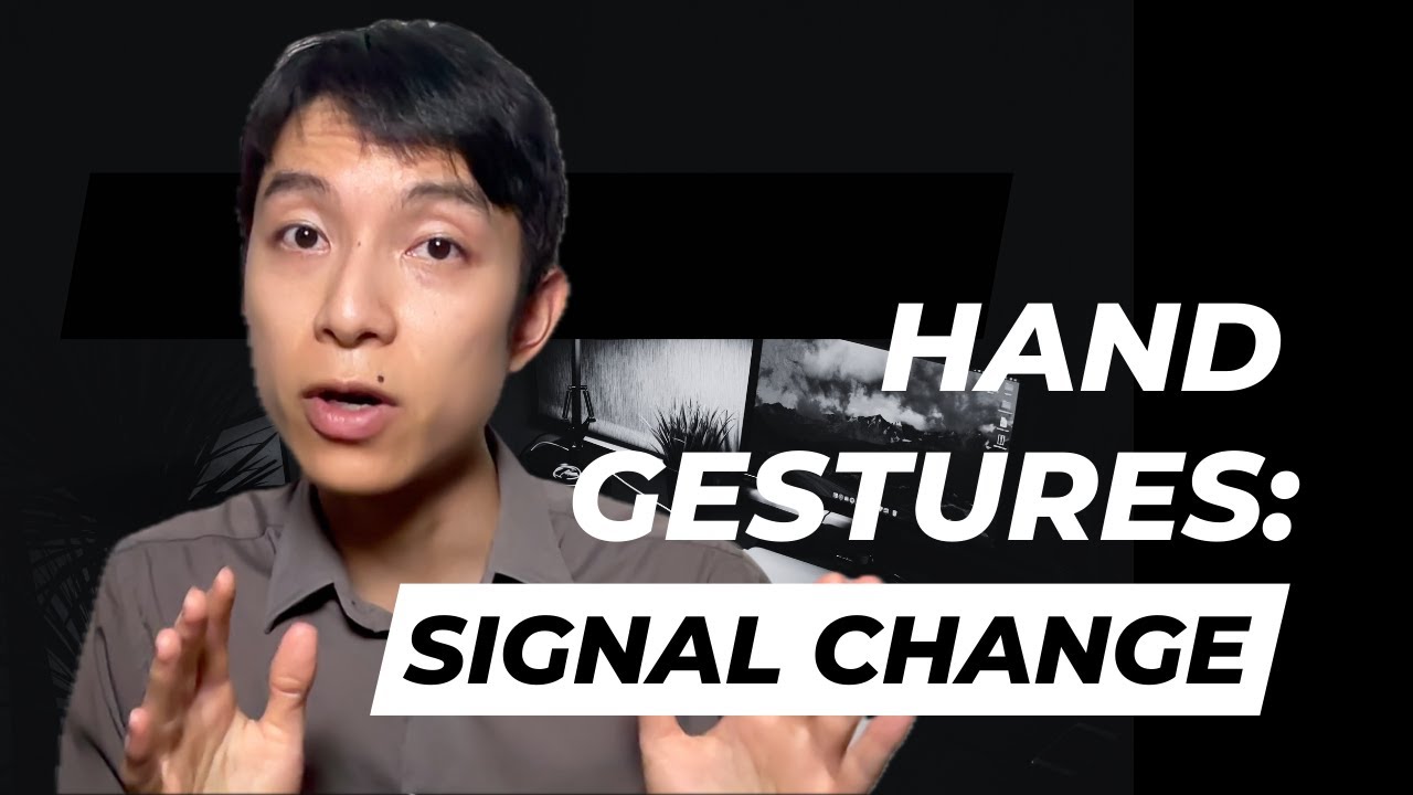 How to Use Body Language During a Presentation: Indicating Change - YouTube