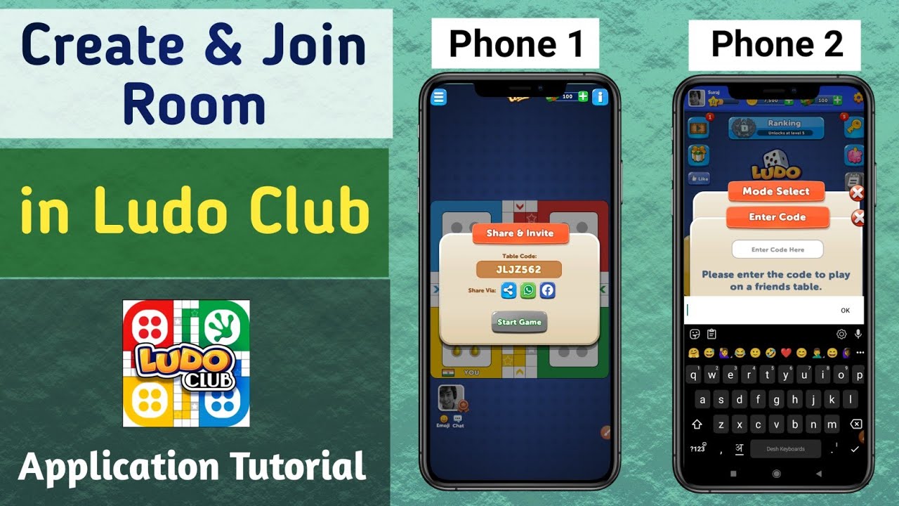 How to play ludo club online with friends Create and Join Group 