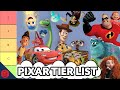 We Rank EVERY Pixar Movie | J vs Ben: Tier List