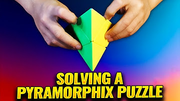 Learn how to solve a Pyramorphix in no time: Beginner tutorial