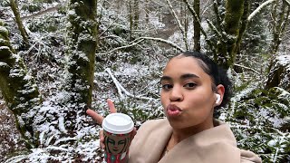 I FOUND A WINTER WONDERLAND.. vlog