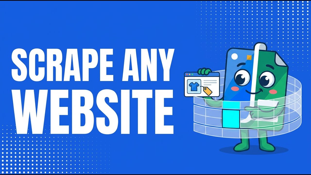 Scrape product data from any website into Google Sheets without ...
