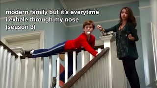 modern family but it's everytime i exhale through my nose (season 3)  | Modern Family Show