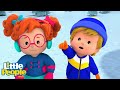 Plaisir des vacances enneigées!❄️⭐  @Little People - Grandes Decouvertes     ⭐Compilation