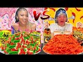 Spicy vs sweet food challenge