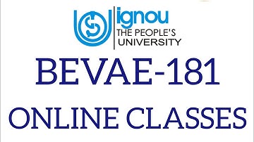 bevae 181 environmental studies Online classes Bag, Bcomg, Bsgc programme