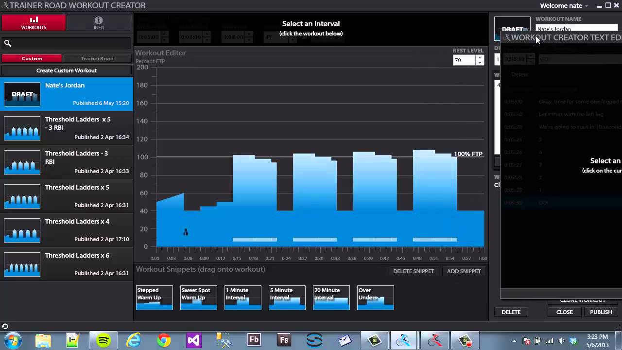 Adding Text To A Workout Trainerroad Adding Text To A Workout Trainerroad