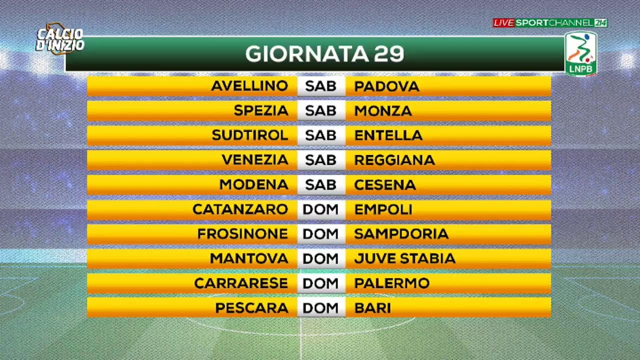 Calcio d'Inizio - 6/03/2026