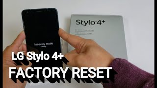 Como resetear un telefono STYLO 4 + / reseteo de fabrica