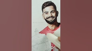 Drawing Virat kohli | part - 2 |#shorts #youtubeshorts #viratkohli #rcb #viral #trending