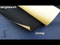 Самоклеящийся подклад для кожи/self adhesive leather lining